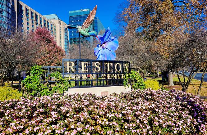 Reston Town Center sign